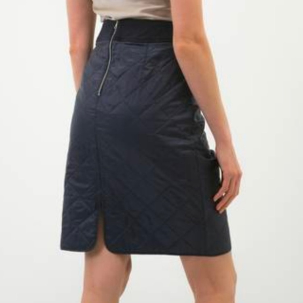 Dries Van Noten Quilted Skirt In Black | Size 38 - Picture 2 of 11
